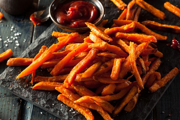 Süßkartoffel Pommes